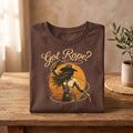 Wester Style T-Shirt for Female horse lover and rodeo roping enthusiast